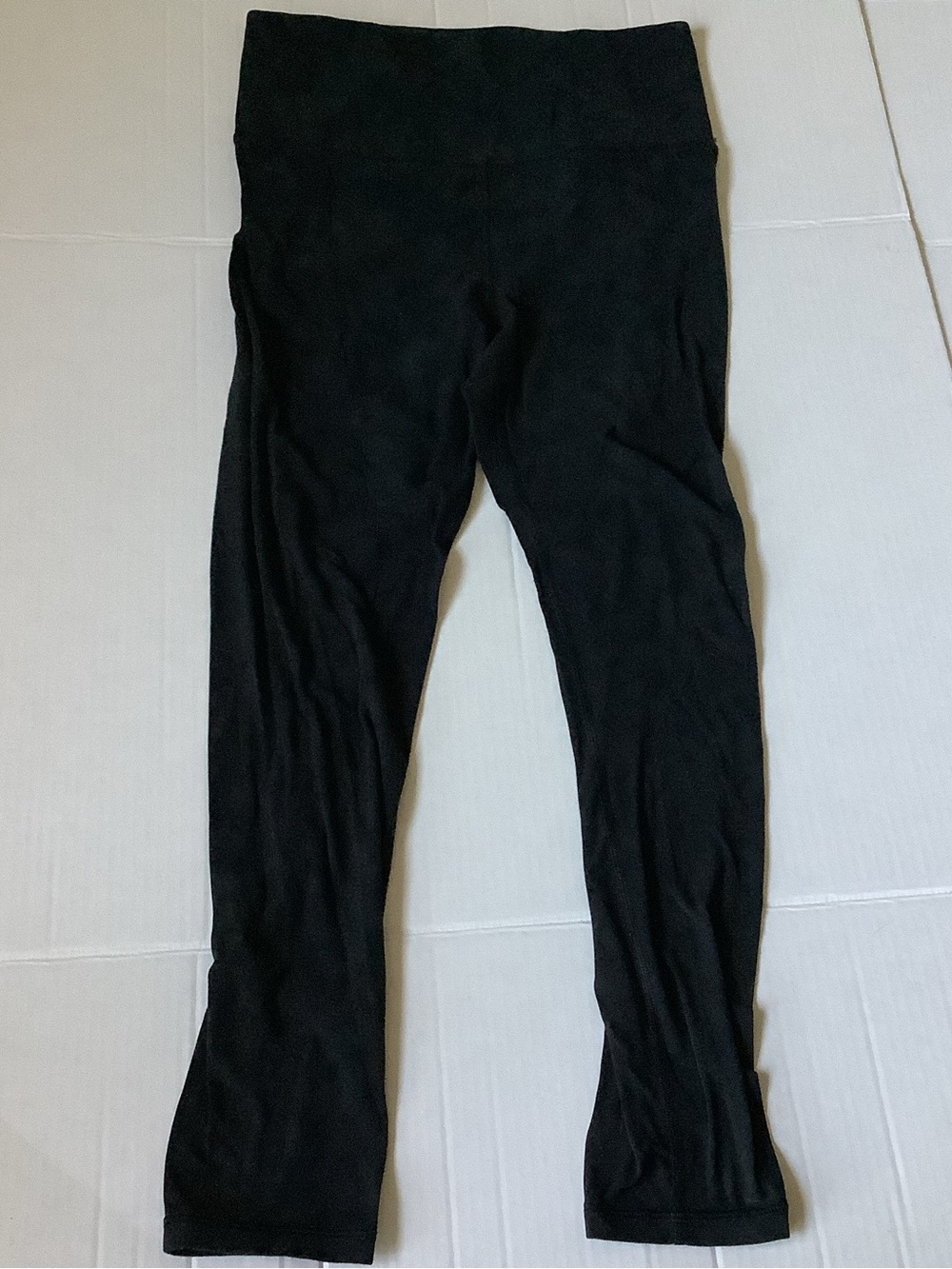 Athleta Black High Rise Leggings Size S Small 24" Inseam Yoga Workout